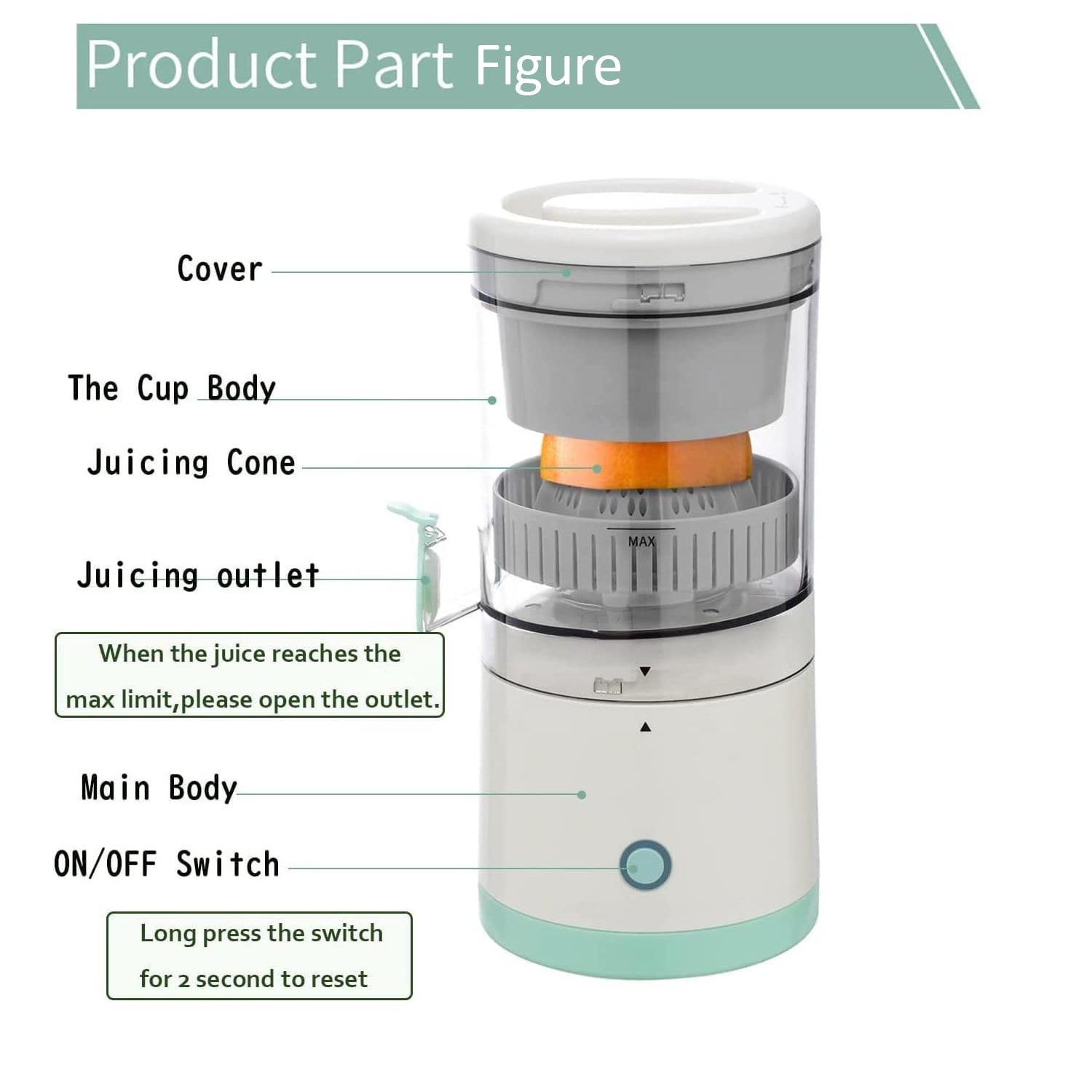 2377 Automatic Electrical Citrus Juicer For Orange, Electric Orange Juicer, Professional Citrus Juicer Electric with Lever, Squeezer Juice Extractor DeoDap 2377 Automatic Electrical Citrus Juicer For Orange, Electric Orange Juicer, Professional Citrus Juicer Electric with Lever, Squeezer Juice Extractor DeoDap